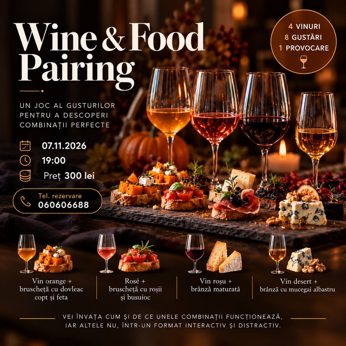 Wine & Food Pairing — игра вкусов!